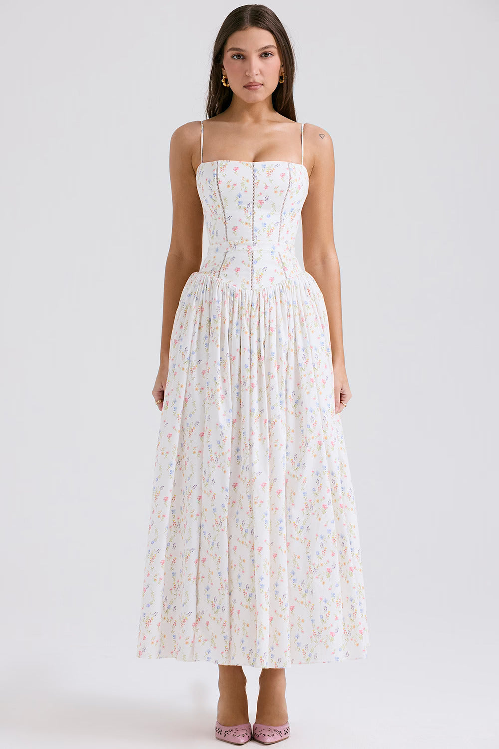 Riana™ ✧  Fiorenza Midi Dress