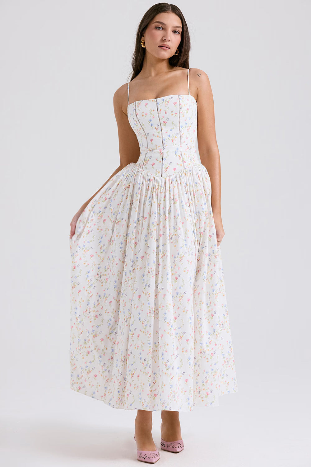 Riana™ ✧  Fiorenza Midi Dress