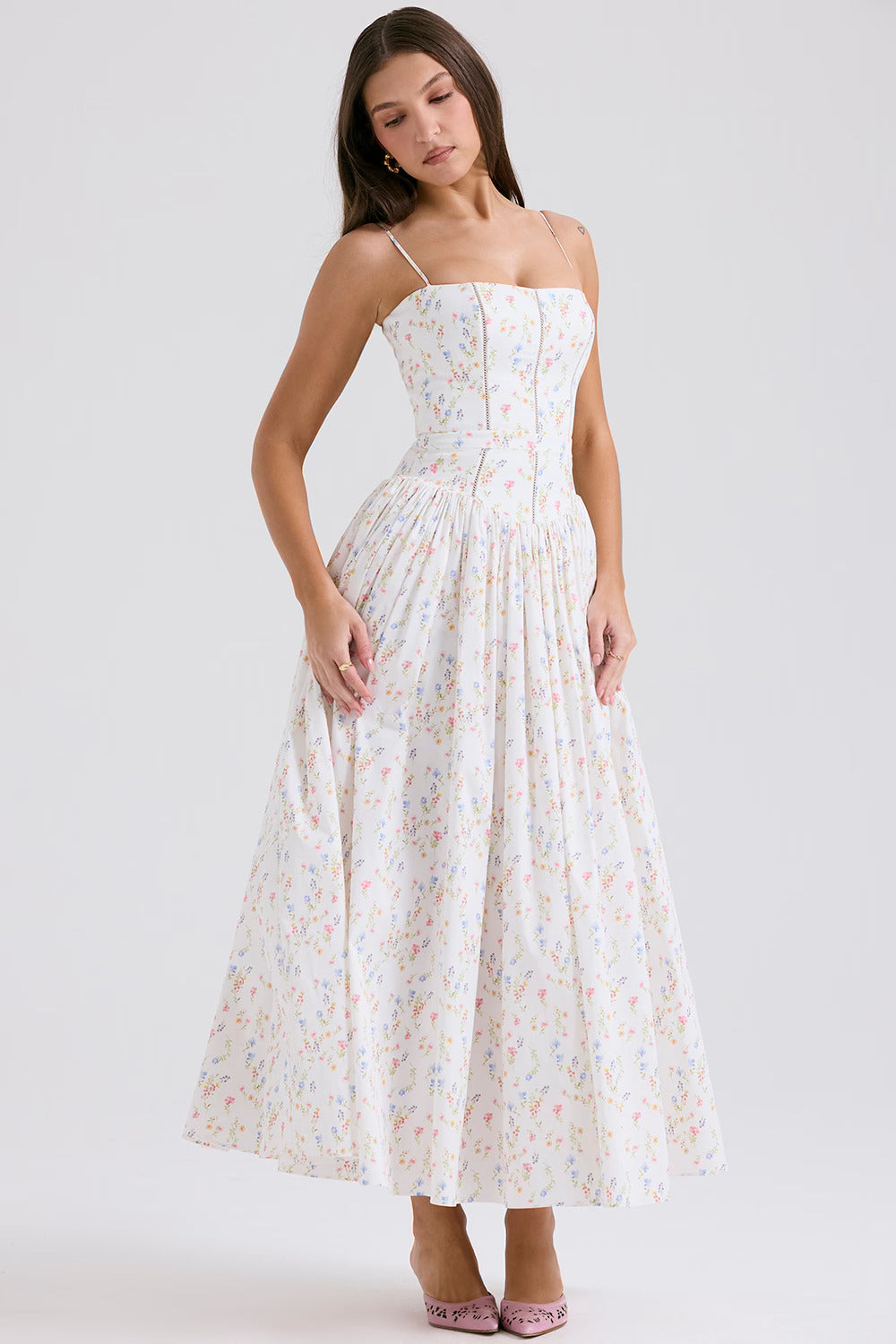 Riana™ ✧  Fiorenza Midi Dress