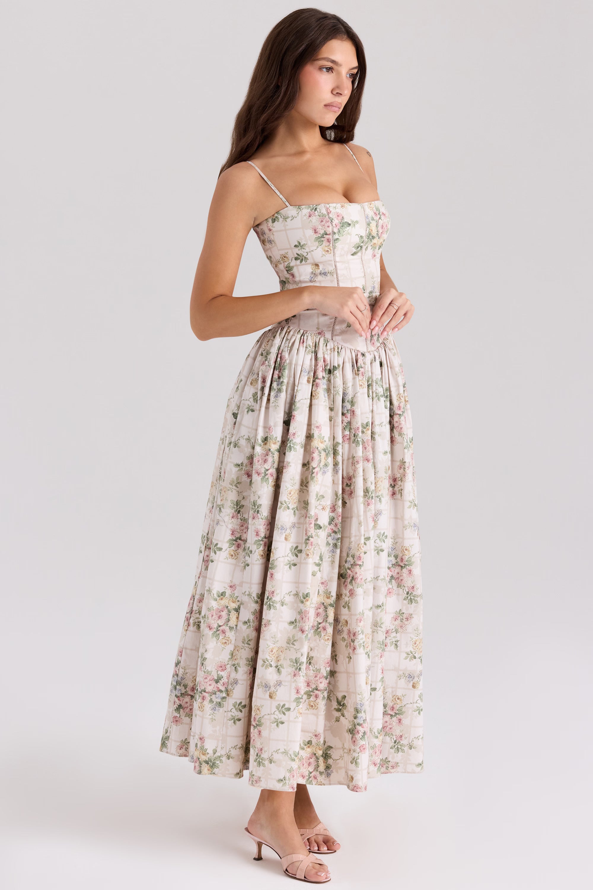 Riana™ ✧  Fiorenza Midi Dress