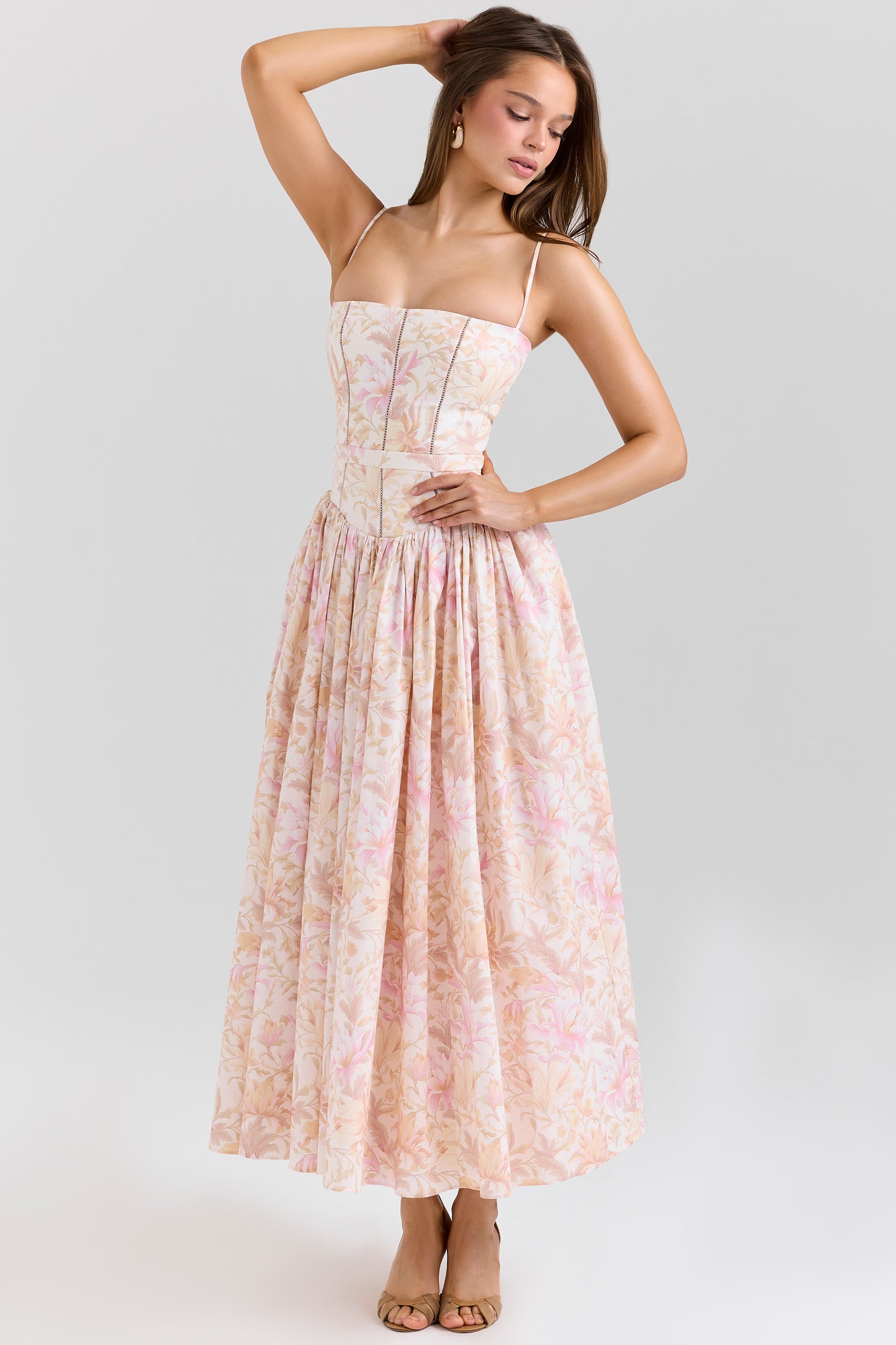 Riana™ ✧  Fiorenza Midi Dress